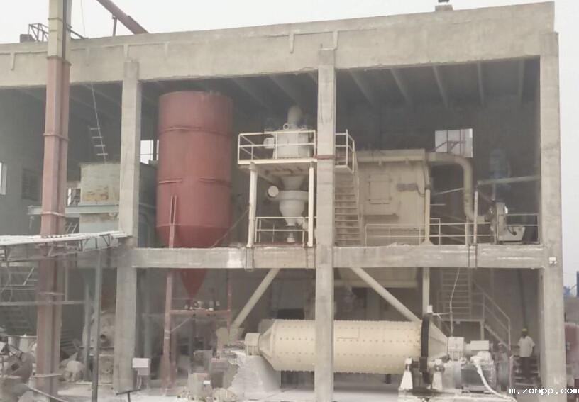 矿物填料项目调试完成