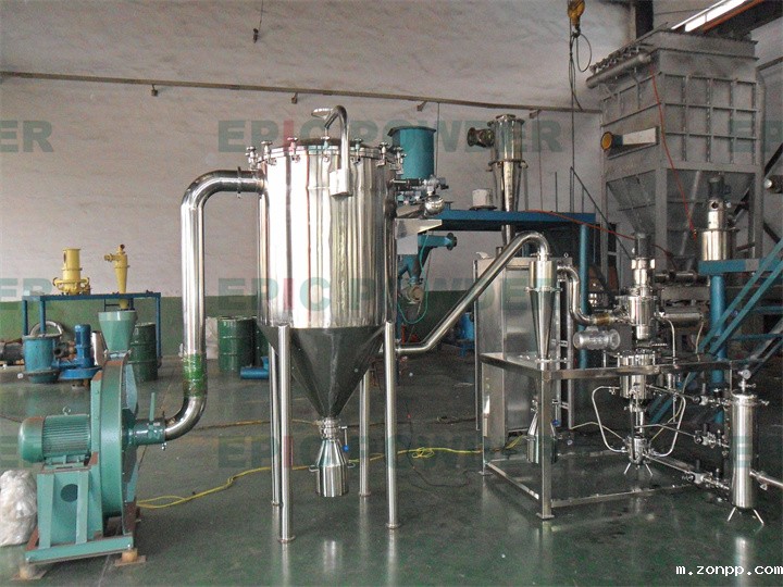 小产量流化床气流磨