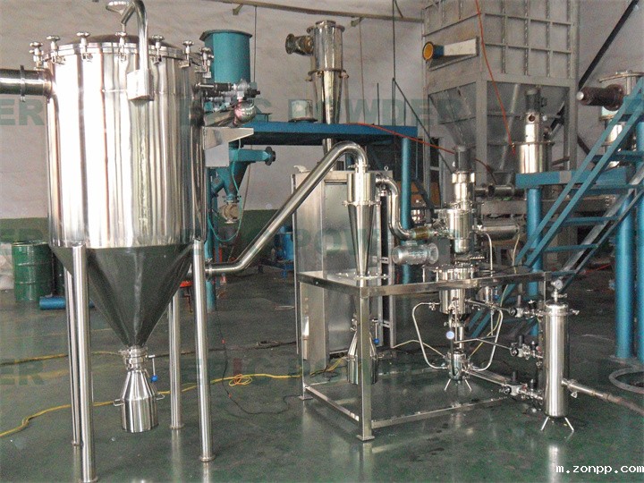 小型扁平式气流磨