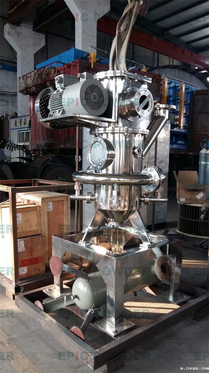 大产量圆盘式气流磨